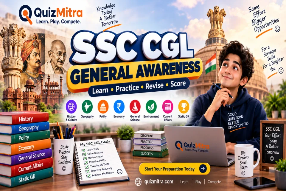 SSC CGL General Awareness Syllabus 2026: Topic-Wise Guide & Preparation Strategy