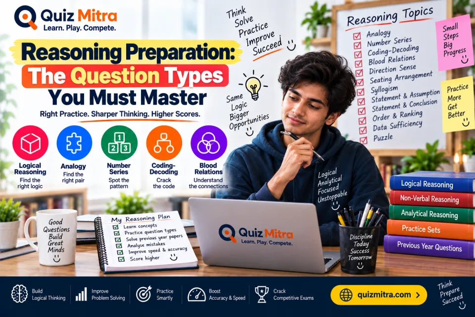 Reasoning Preparation: The Question Types You Must Master