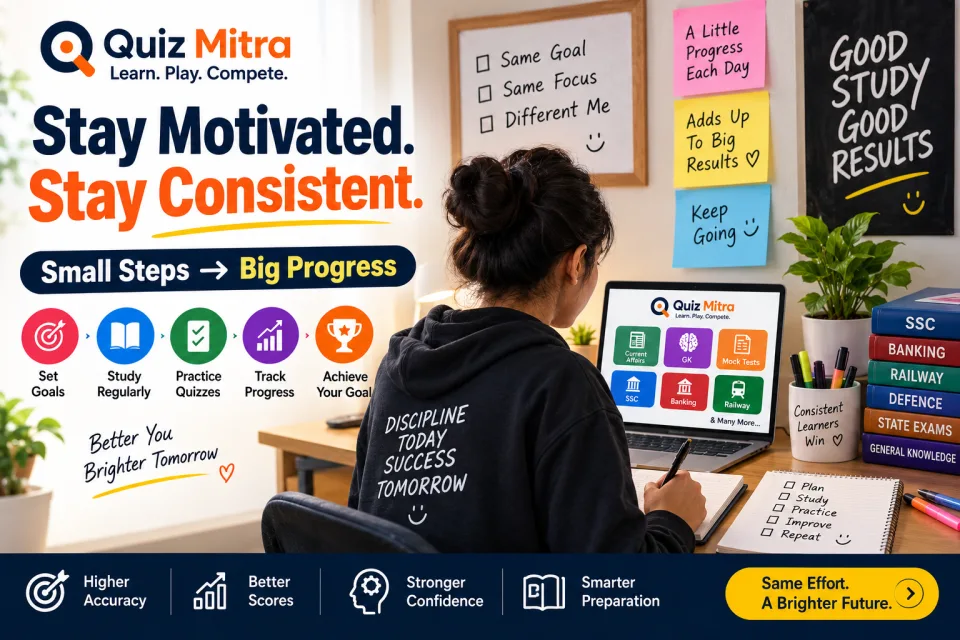 How to Stay Motivated During Competitive Exam Preparation
