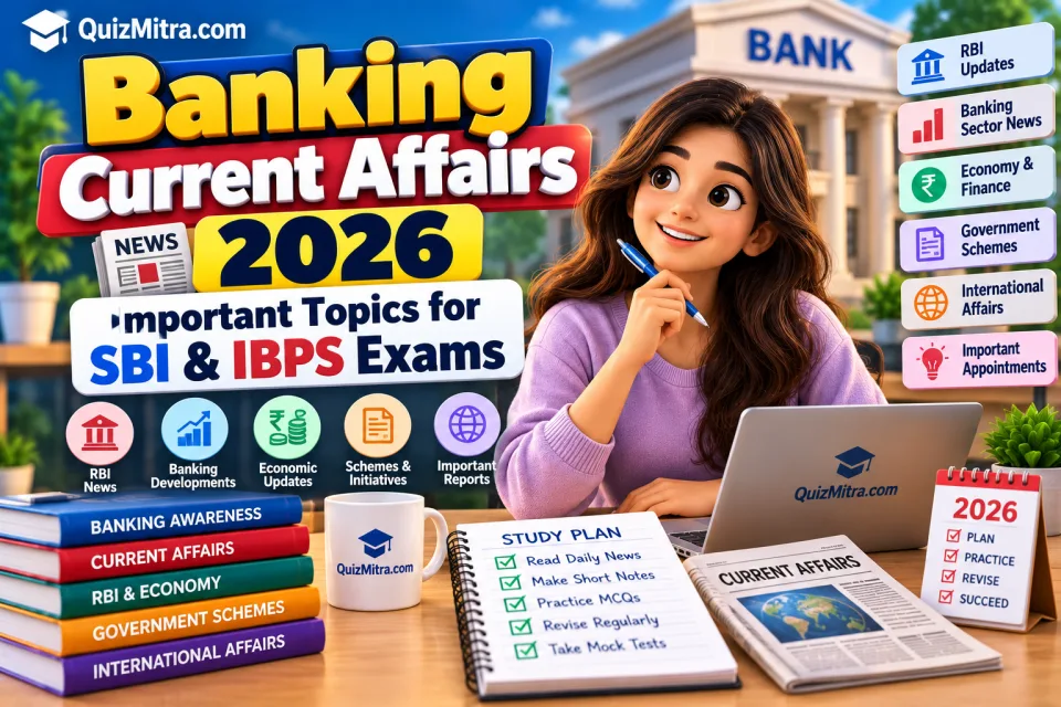 Banking Current Affairs 2026: Important Topics for SBI & IBPS Exams
