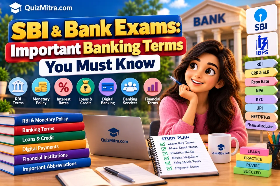 SBI & Bank Exams: Important Banking Terms You Must Know