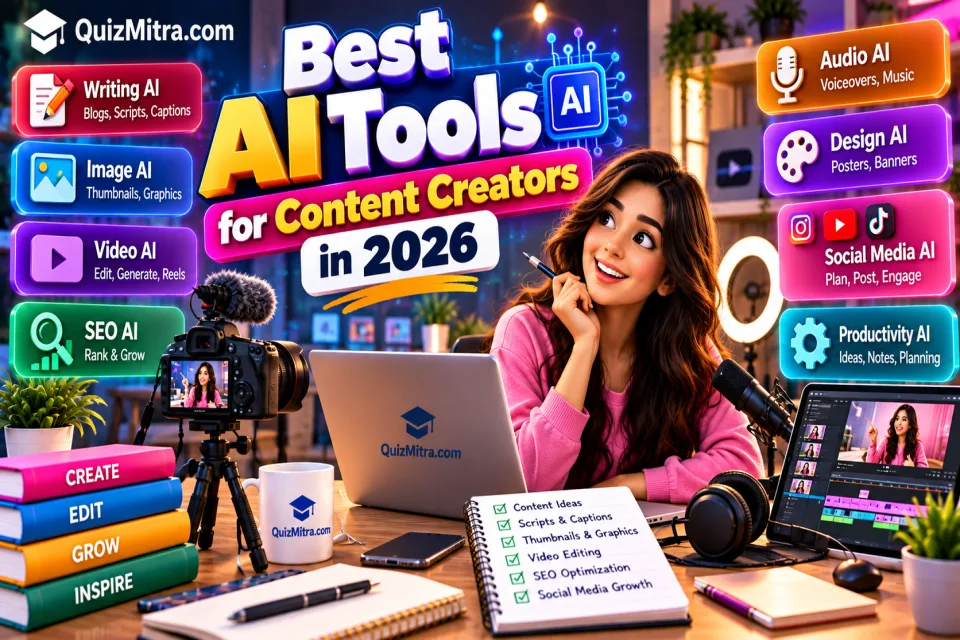 Best AI Tools for Content Creators in 2026: 30+ Tools to Create Better Content