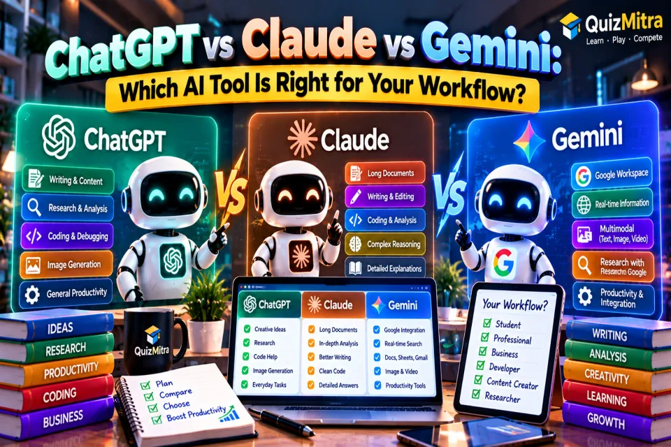 ChatGPT vs Claude vs Gemini: Which AI Tool Is Right for Your Workflow?