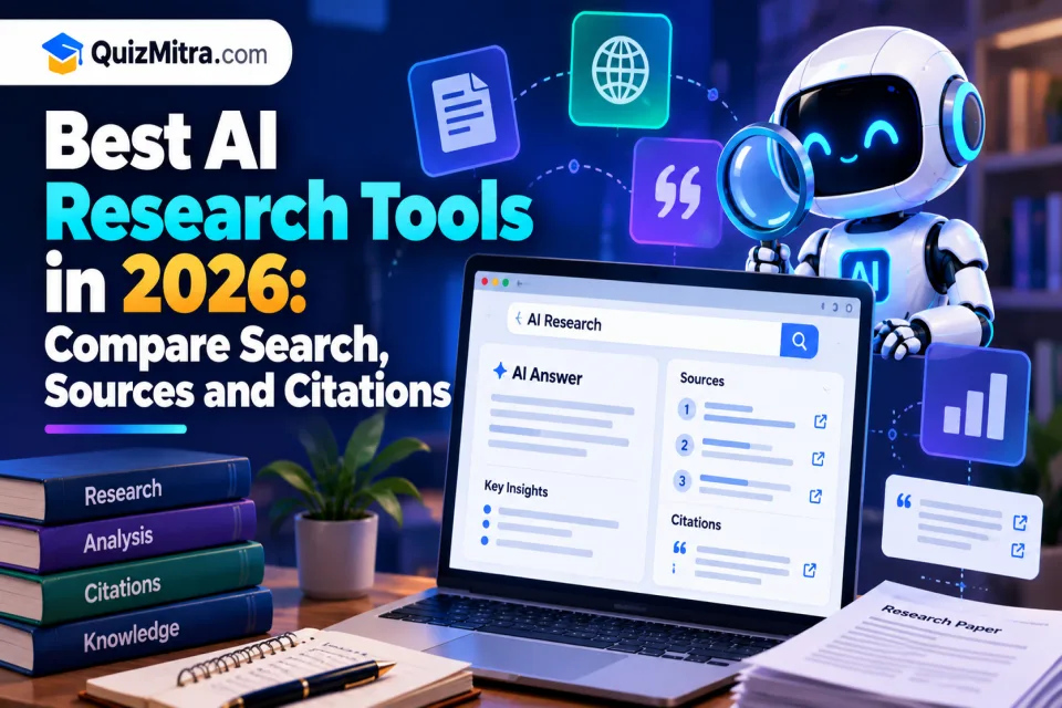 Best AI Research Tools in 2026: Compare Search, Sources and Citations