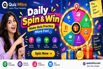 Daily Spin & Win: Make Quiz Practice More Fun