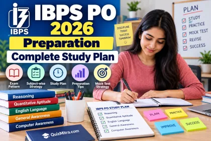 IBPS PO 2026 Preparation: Complete Study Plan
